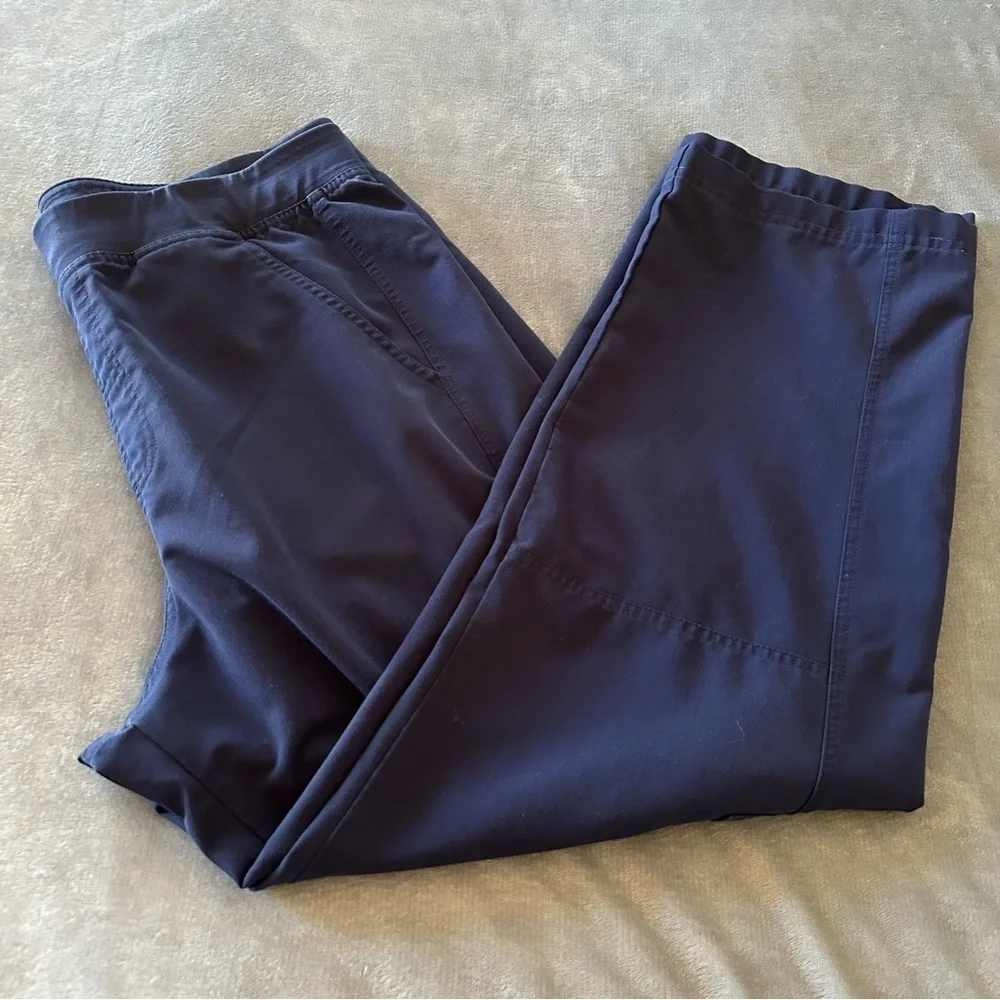 Figs Technical Collection Navy Blue Straight Leg Men's Scrub Pants Size XL